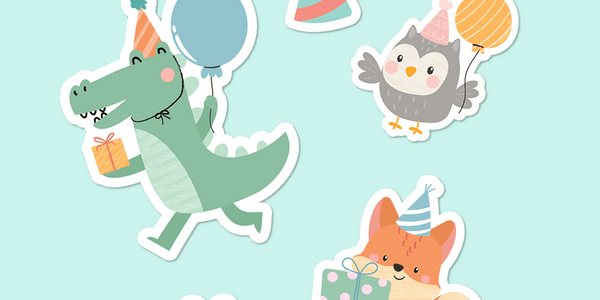 Gift Easy Party Decor Sheet - Party Animals