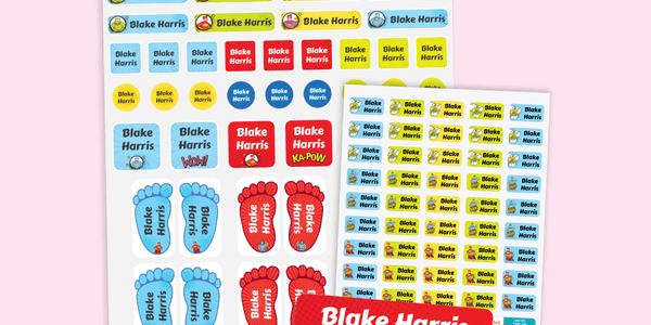 Colour Pre-school Pack - Designer themes