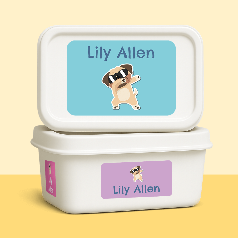 Stationery Tub Labels Customise your own
