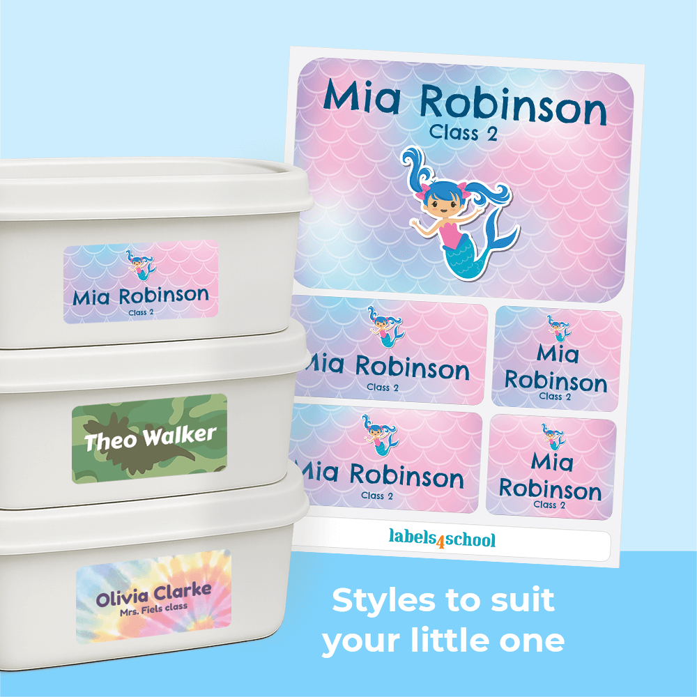 Stationery Tub Labels - Customise your own