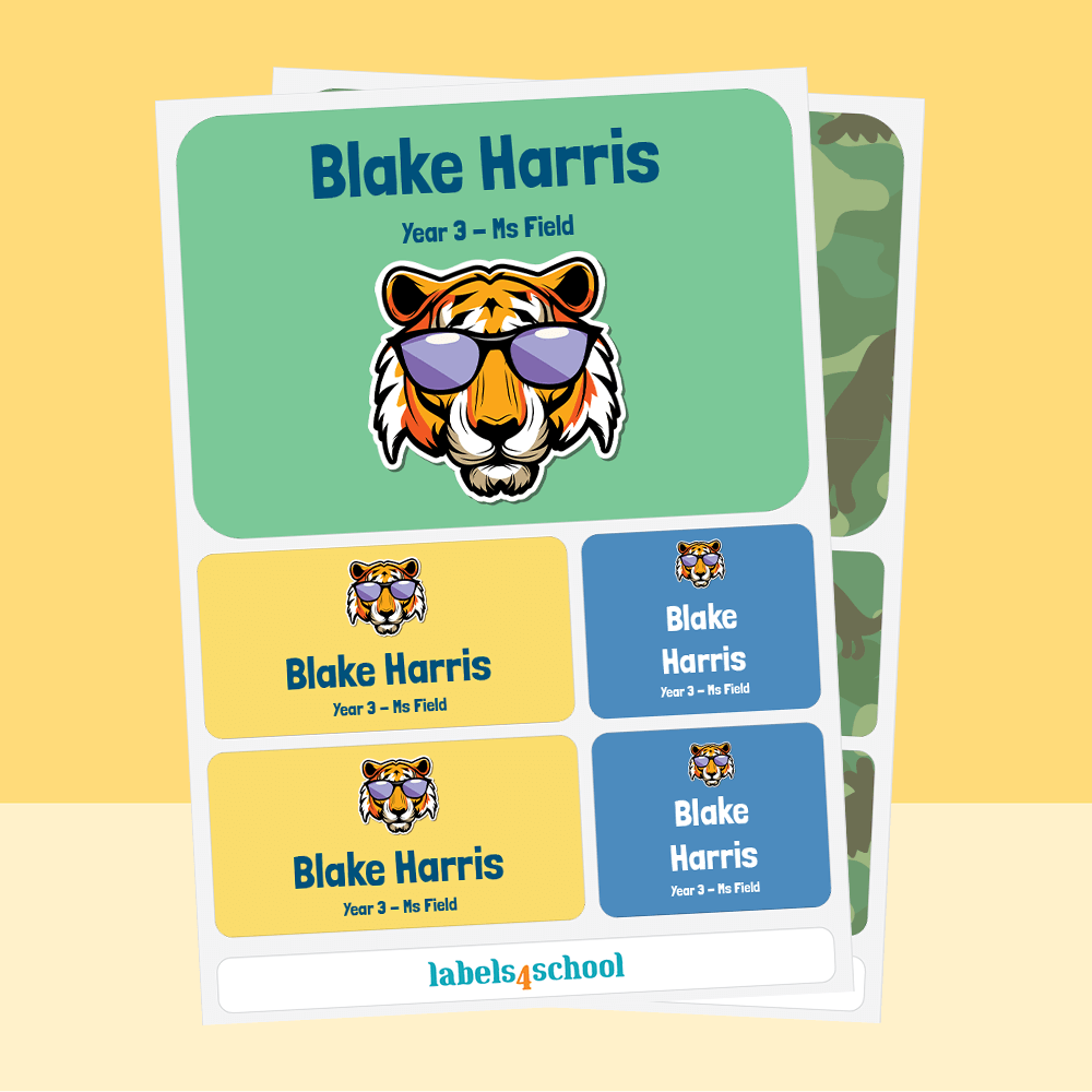Stationery Tub Labels - Customise your own