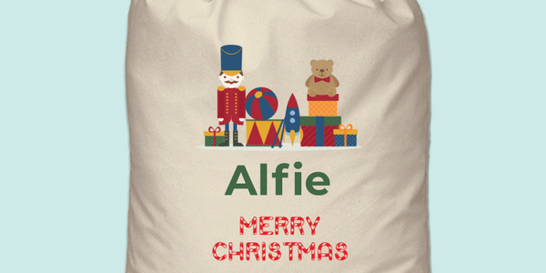 Personalised Santa Sack - Santas Toy Factory