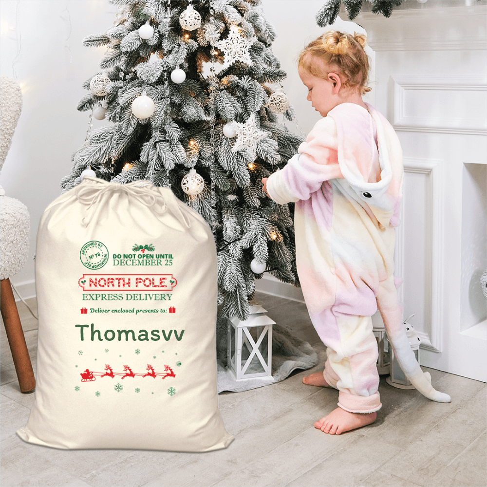 Personalised Santa Sack - Northpole Delivery