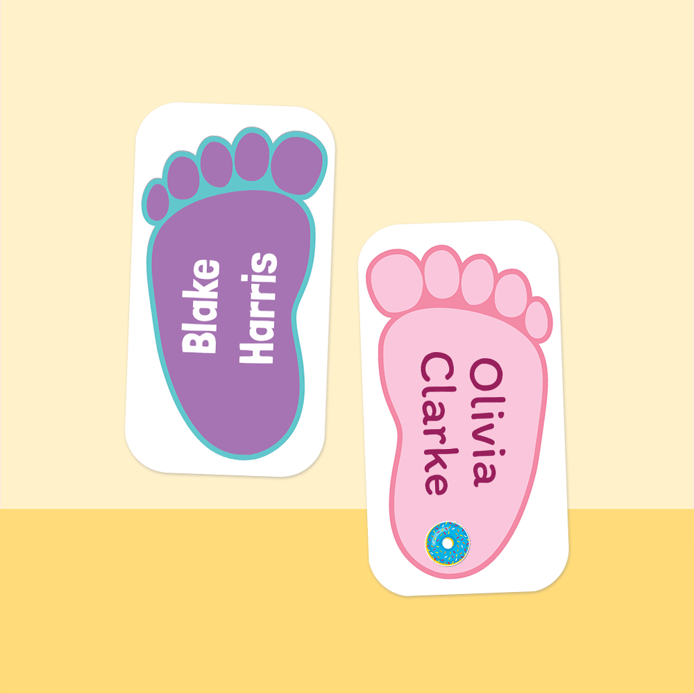 Shoe Labels Customise your own
