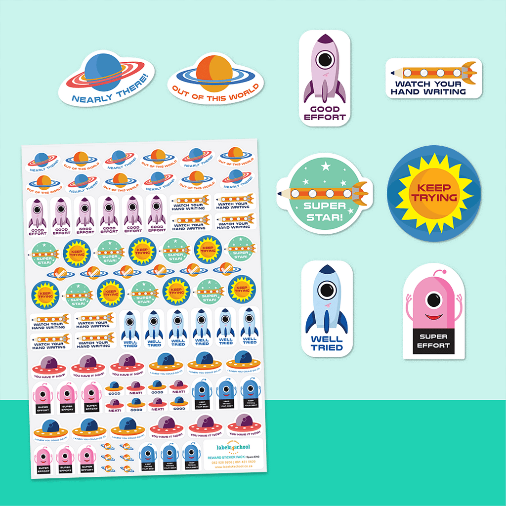 Space Reward Stickers