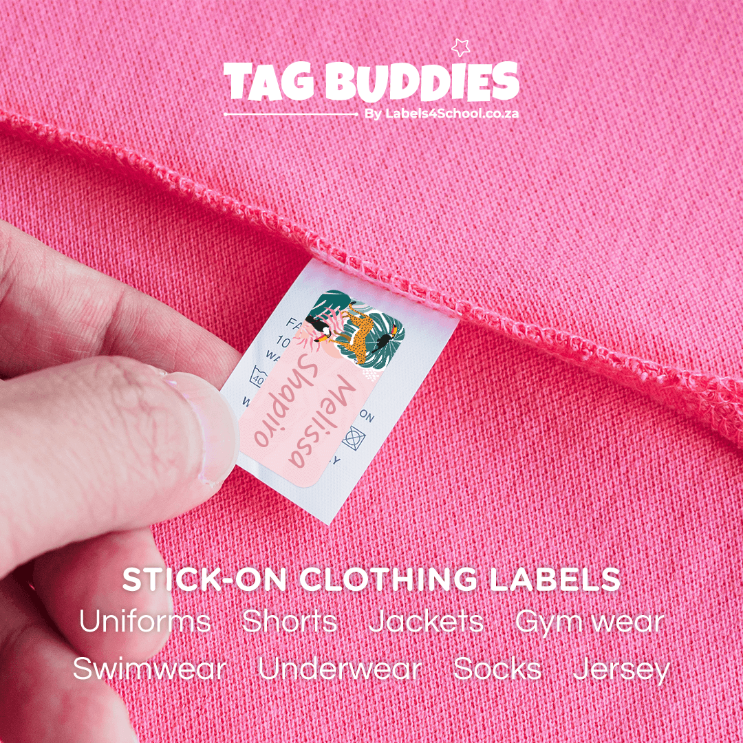 Clothing Tag Buddies - Designer themes – Labels4School UK