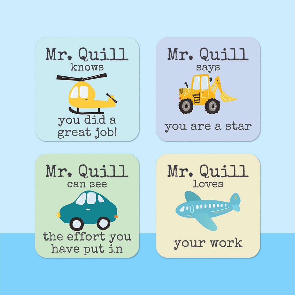 Personalised Transport Merit Stickers