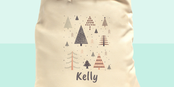 Christmas Trees - Santa Sack