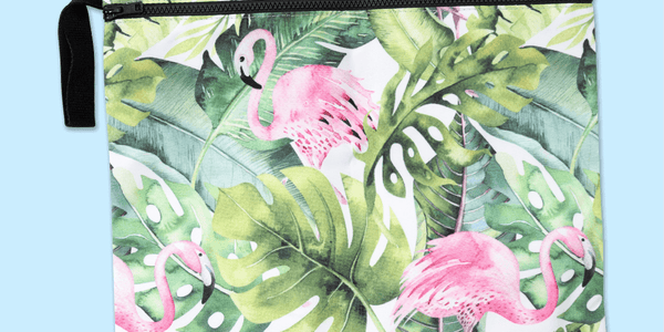 Book Bag - Tropical Flamingo