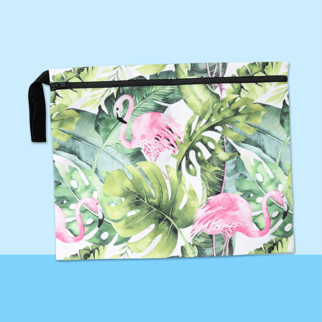 Book Bag Tropical Flamingo