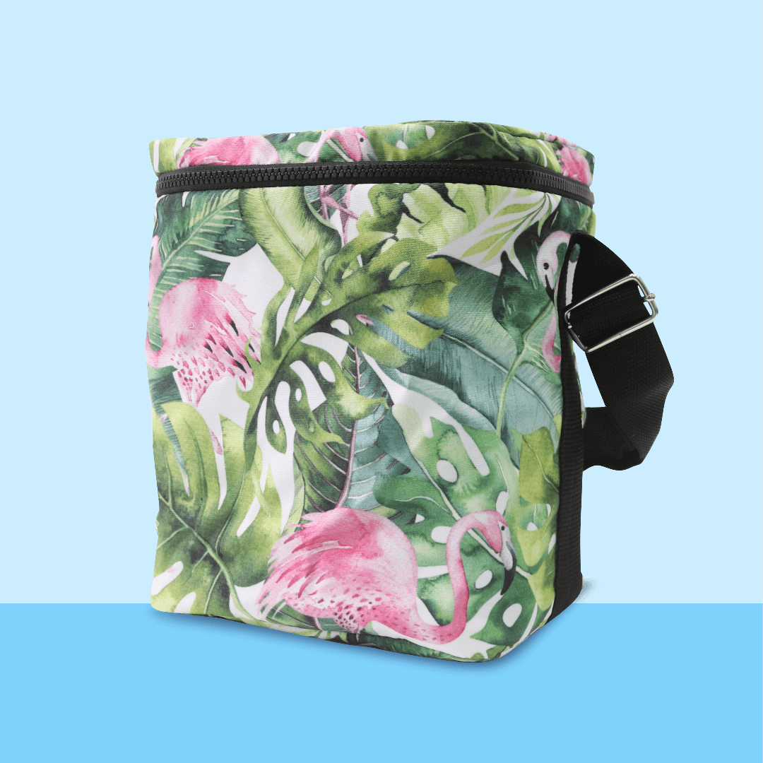 Lunch Bag Tropical Flamingo Labels4School UK