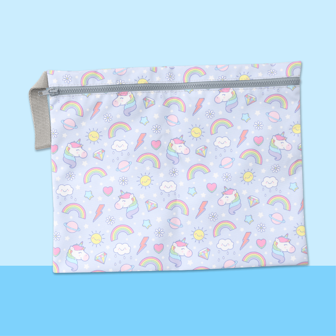 Book Bag Unicorn Badges