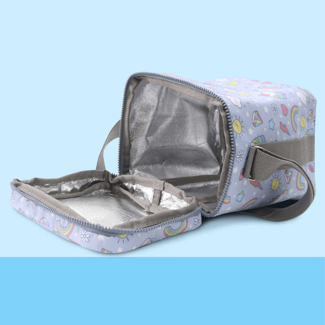 Lunch Bag Unicorn Badges Labels4School UK