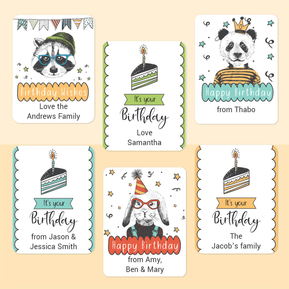 Personalised Gift Labels