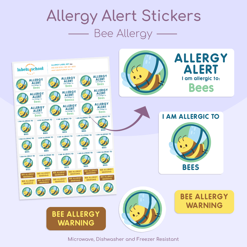 Allergy Alert Labels