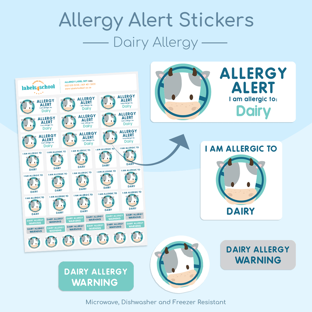 Allergy Alert Labels