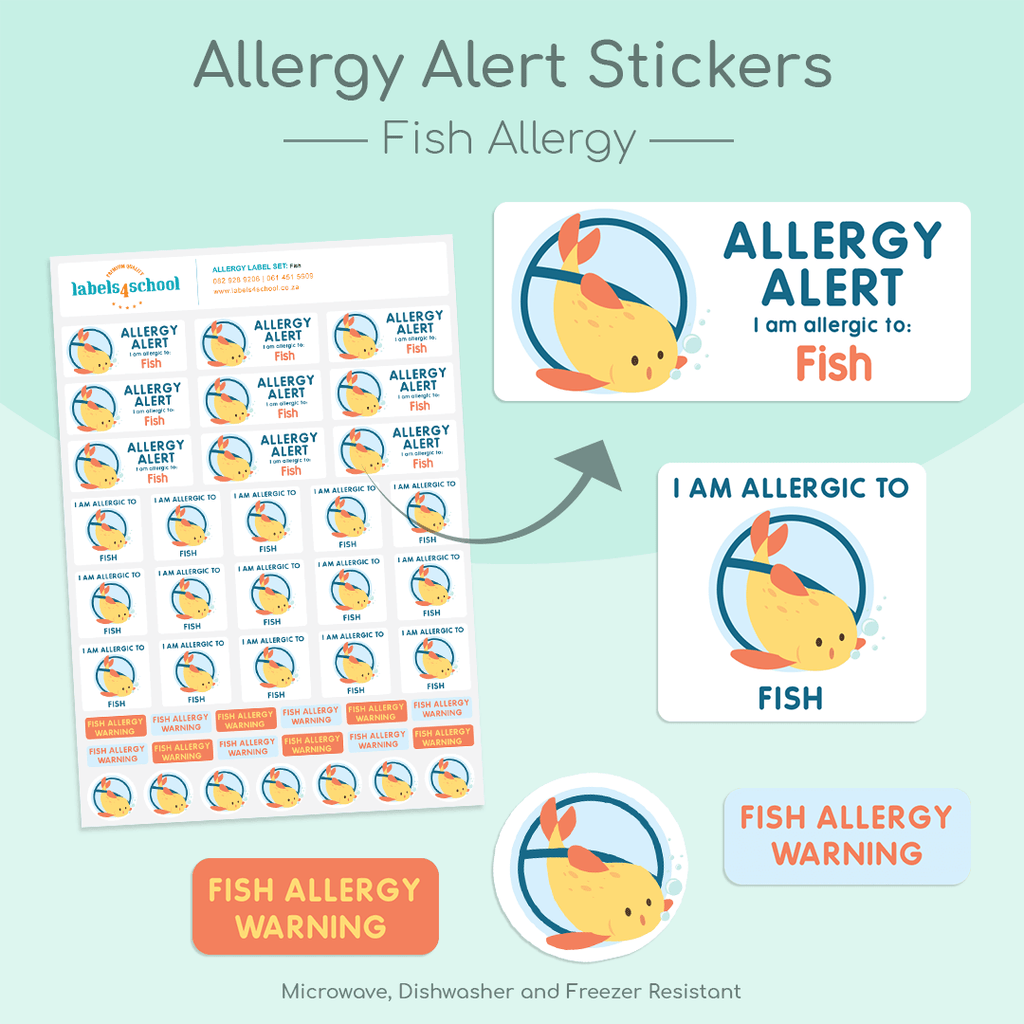 Allergy Alert Labels