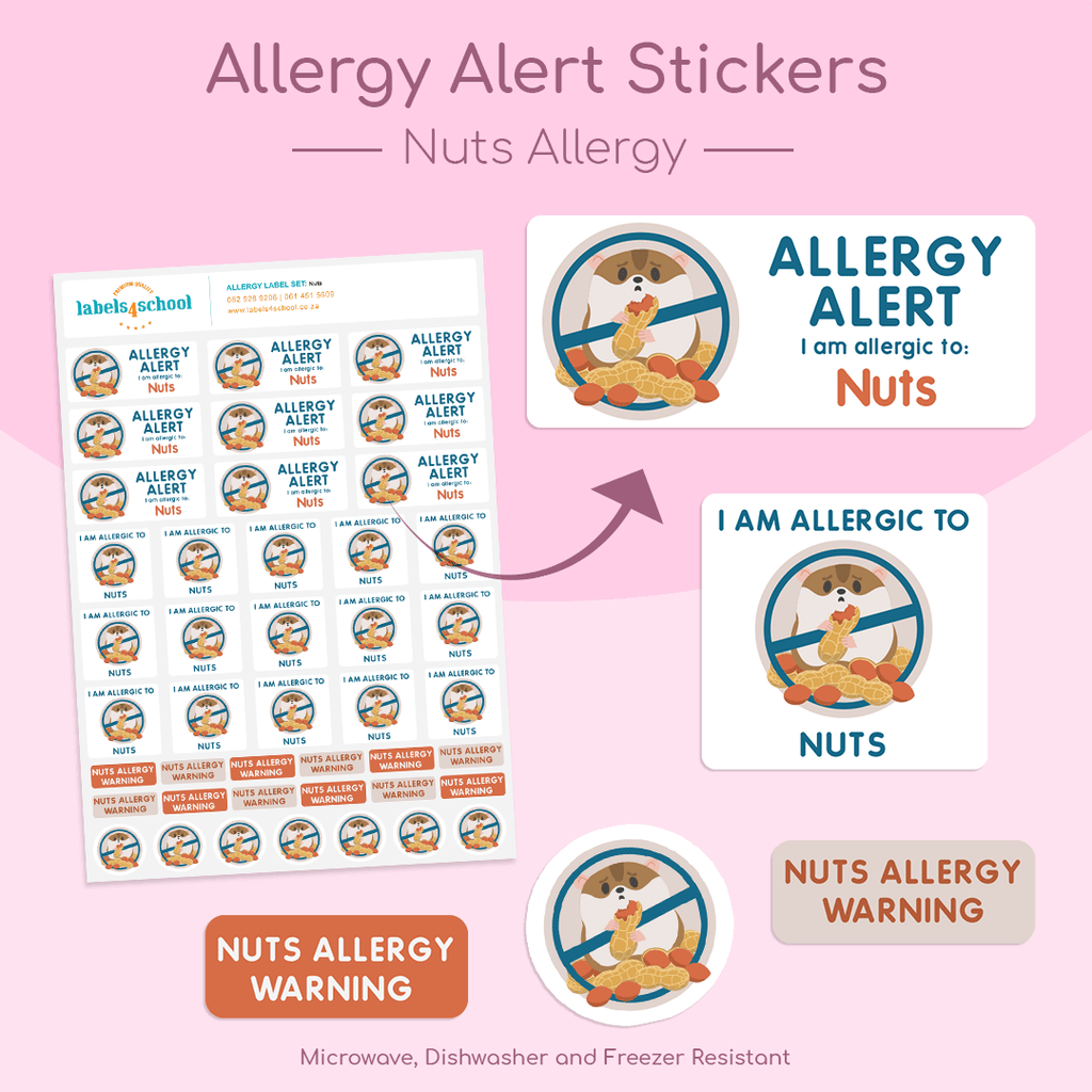 Allergy Alert Labels