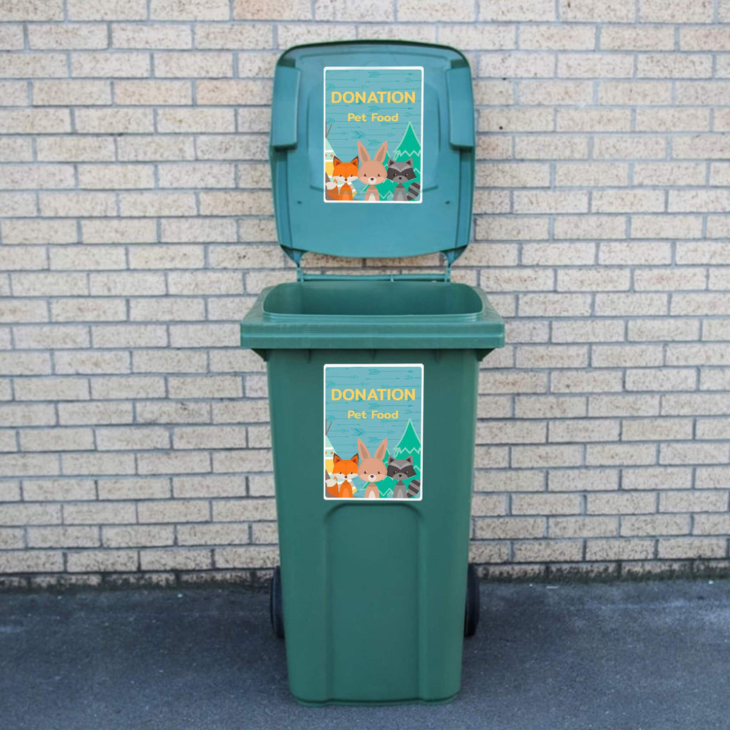 Rubbish Bin Labels