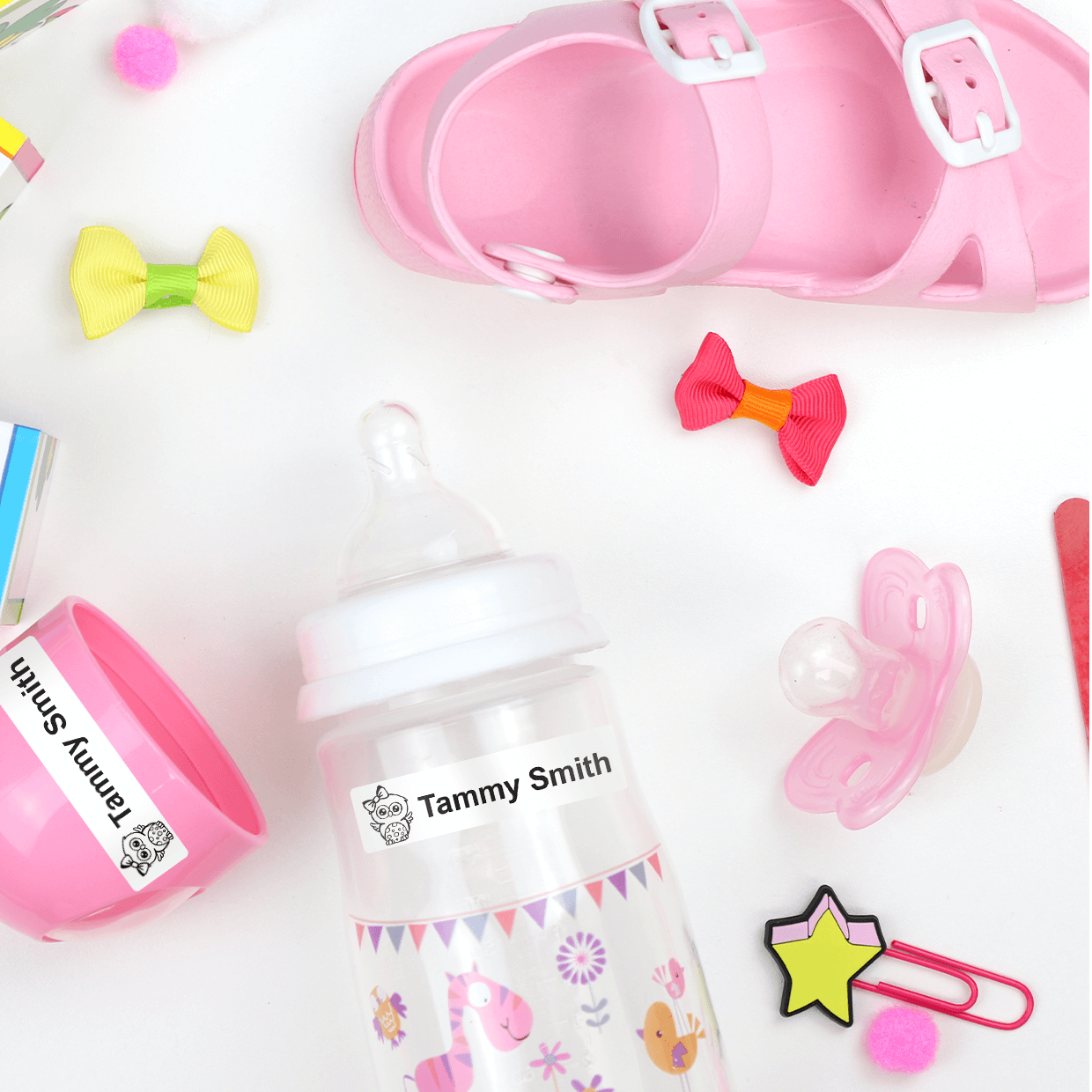 Mini Name Label Pack | 144 Personalised Labels | UK School Essentials ...