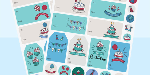 Hand Writable Gift Labels