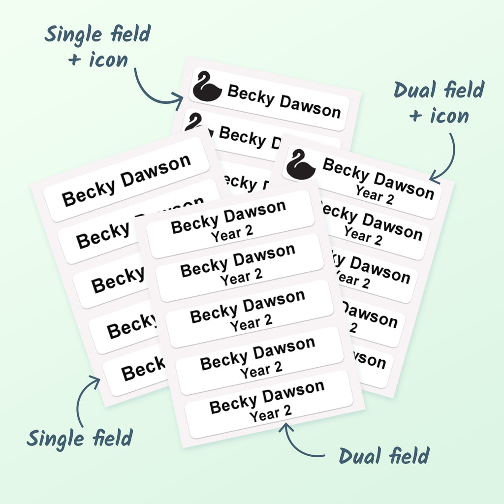 Discreet Label Boot Shoe Labels | Durable, Waterproof & Stay Put | UK – Labels4School UK