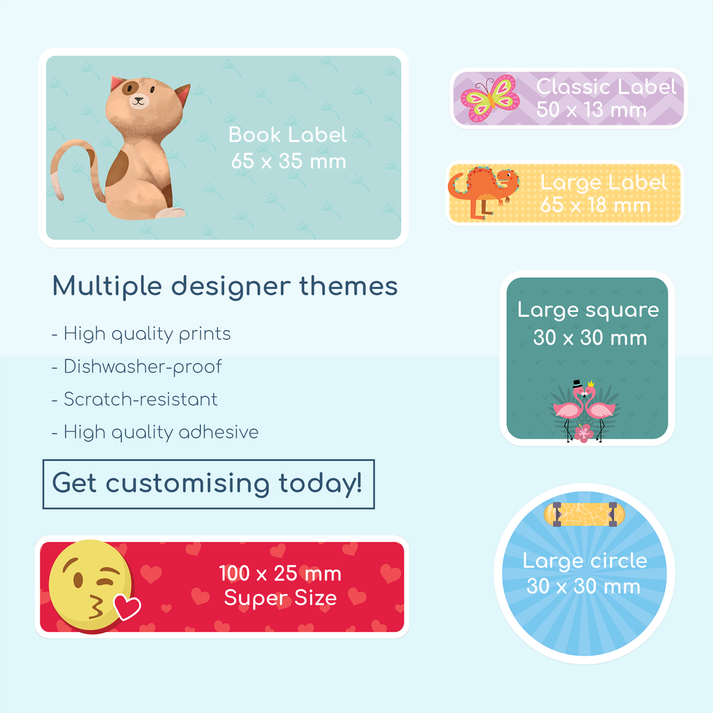 Colour Pre-school Pack - Designer themes