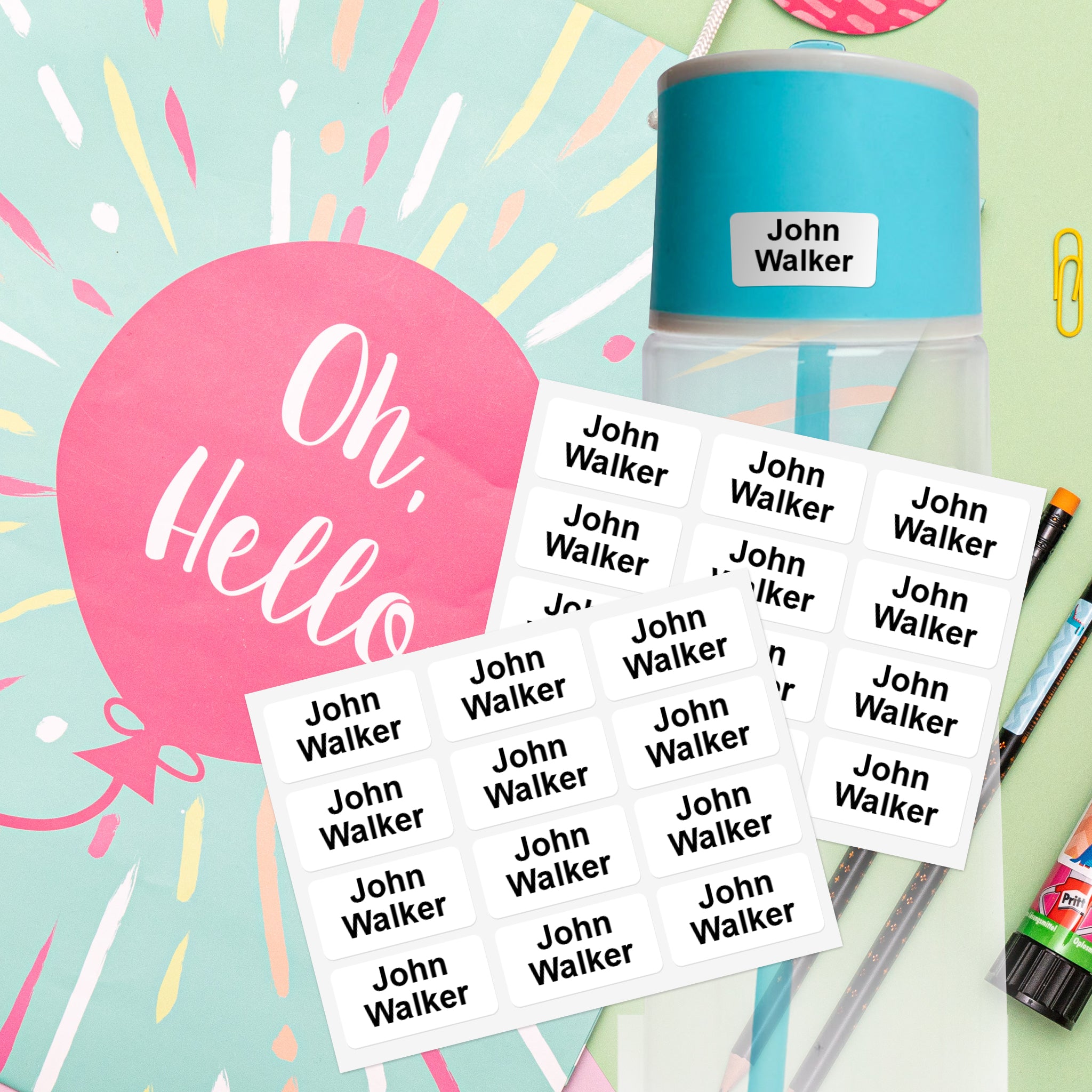 Starter Labels The Starter Pack | 170 Personalised Name Labels | Labels4School ...